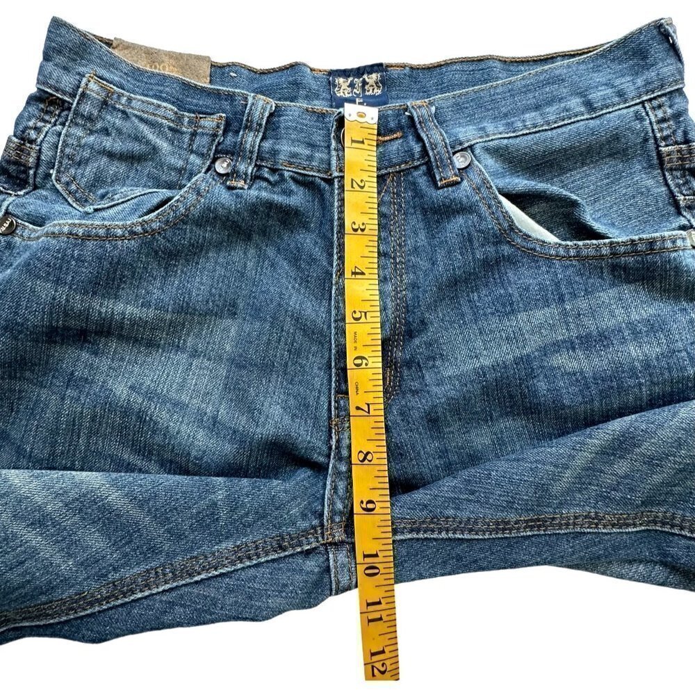 F.U.S.A.I 1997 Vintage Medium Wash Straight Leg Denim Jeans (32) - Picture 8 of 14